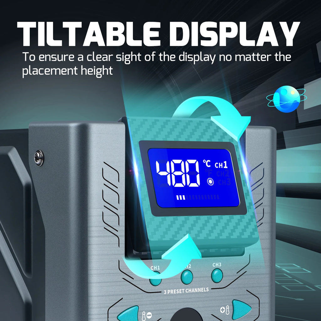 YIHUA 948D-I 110W High Power Desoldering Station With Tin Suction Gun PCB Welding Tools Vacuum Pump Sucker