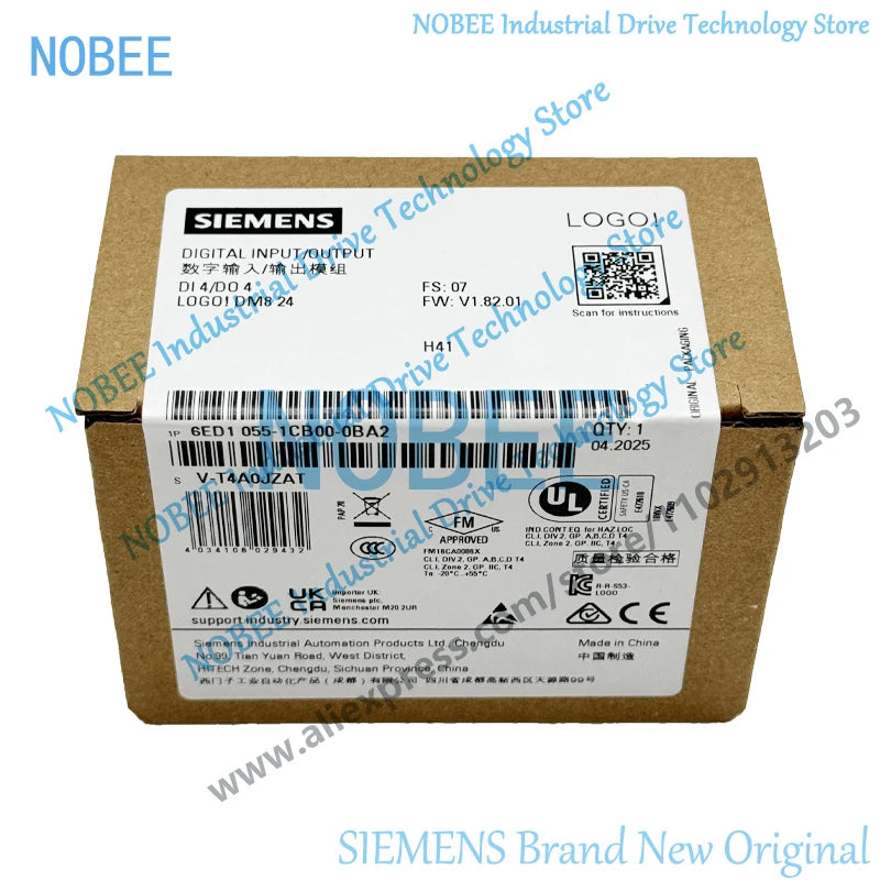 New, SIEMENS PLC LOGO DM8 Expansion Module 6ED1055-1MB00-0BA2 6ED10551CB000BA2 6ED1055-1FB00-0BA2 6ED1055 1HB00 0BA2