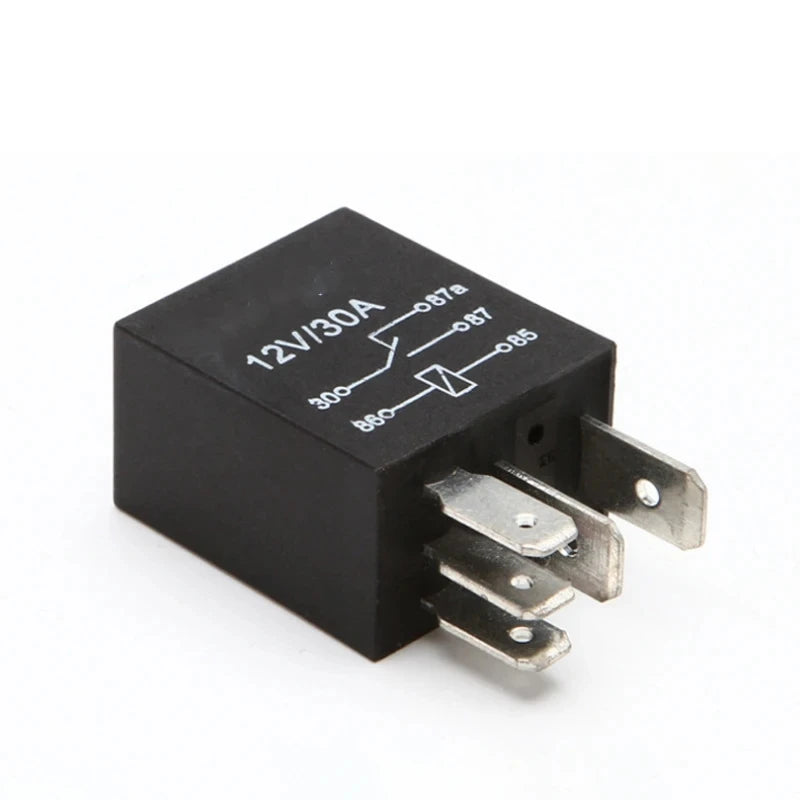 Violet Automotive Relay 12 24V 30A for Air Conditioner Oil Pump Truck - 5P/4P Options - Universal Auto Electrical Part