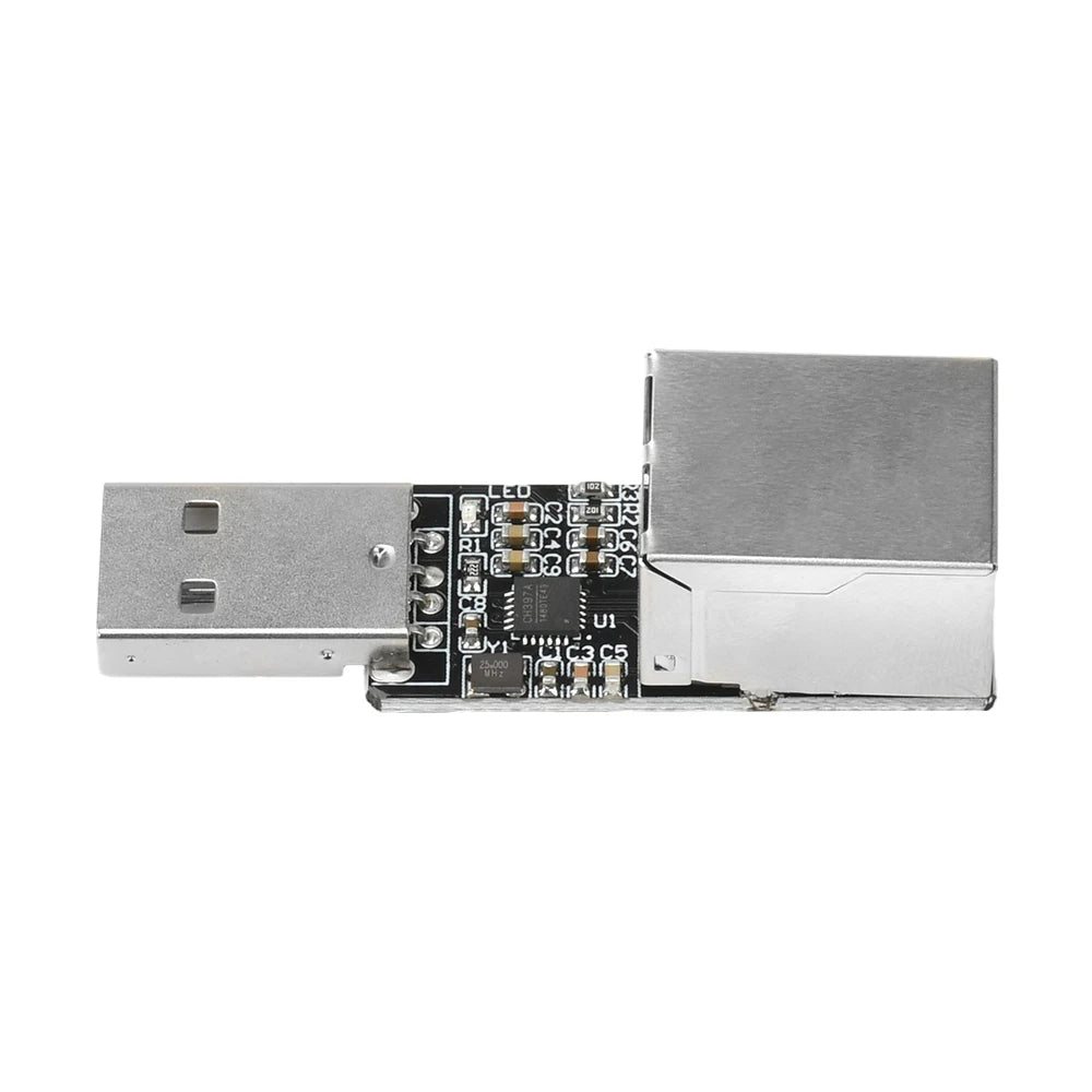 USB /Pin header/ Type C to RJ45 Ethernet Interface Module CH397A Module USB to Ethernet Interface Module USB to RJ45