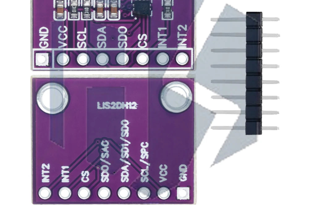 LIS2DH12TR Triaxial Accelerometer Module, ADXL345 Alternative Sensor Board