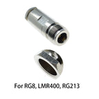 1X N Male Female clamp RG8, LMR400 RG5,RG6,LMR240, RG8X,RG58, RG400, RG142, 10D-FB,LMR500,RF Coaxial connector Coax Cable Wire