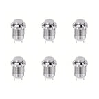 12mm Metal Button Switch Waterproof 1NO 3A High Head Momentary Suitable for Doorbells Car Start Horns Computer Automatic Reset