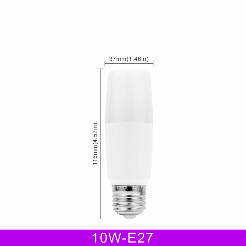 No Flicker 5W 10W 15W 20W LED Cylindrical Corn Bulb E27 E14 Light Bulb AC220V LED Lamp Home Decoration Chandelier Candle Light