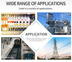 AC DC Current Transmitter 0-150A Current Sensor Hall Current Transducer 4 20ma RS485 DC24V AC Current Transmitter RS485