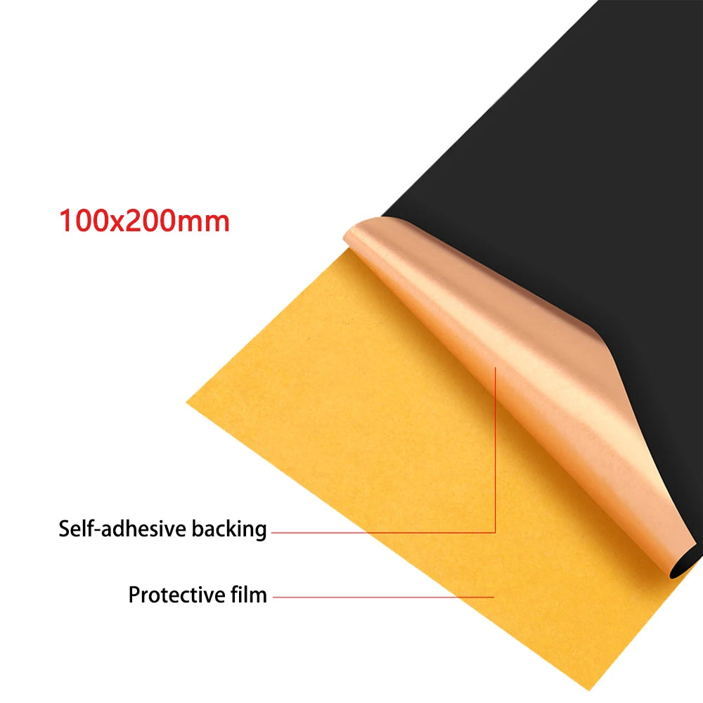 Graphene Nano-Carbon Copper Foil Heat Sink Dual-Layer High-Efficiency Heat Dissipation For DIY Computer Industrial Equipm