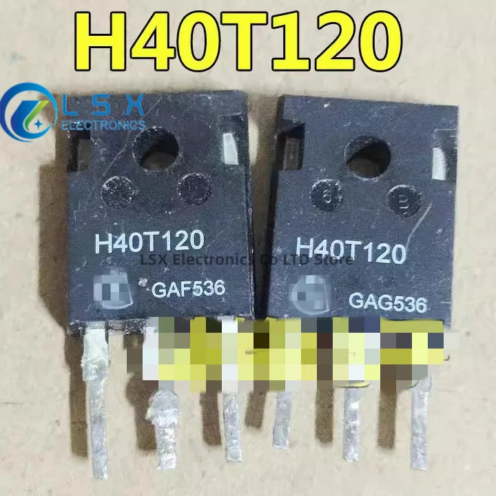 10PCS FGL40N120 G60N100 FGH40N60 H40T120 K40T120/1202 40T120FDS 40G120HD FGH40T120SMD 40N120FL IGBT Tube Original Disassembled
