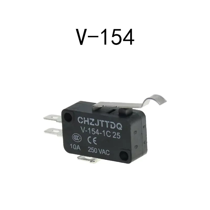 1PCS Micro Limit Switch CHZJTTDQ V-15.V-151.V-152.V-153.V-154.V-155.V-156.-1C 25 Travel Switch Limit Switch Silver Contact