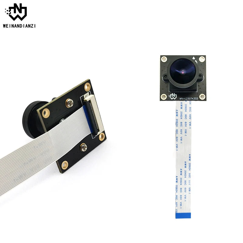 HD 1080P 1920*1080 MIPI Camera Module IMX307 1/2.8 Sensor Field of View 140° Wide Angle 60fps 24PIN Interface CSI