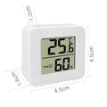 LCD Digital Thermometer Hygrometer Indoor Room Electronic Temperature Humidity Meter Sensor Gauge Weather Station for Home