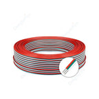 5-100m LED Cable 18 20 22AWG Hookup Wire 6 5 3 2 4pin RGB Extension Cable For LED Strip WS2812B Pixels Light SM JST Connectors