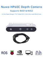 3D Depth Scanner Camera Nuwa-HP60C RGB  Light Imaging Sensor USB FOV 73.8° 0.2-4M For Raspberry PI ROS AI Robot Drones Car