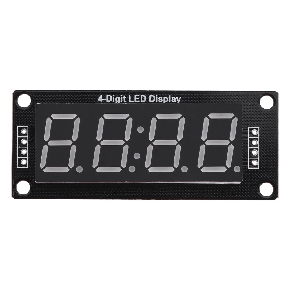 TM1637 LED Display Module 4 Digit Time Indicator Tube 7 Segment Digital Indicator Tube 0.56 Inch Digital LED Module