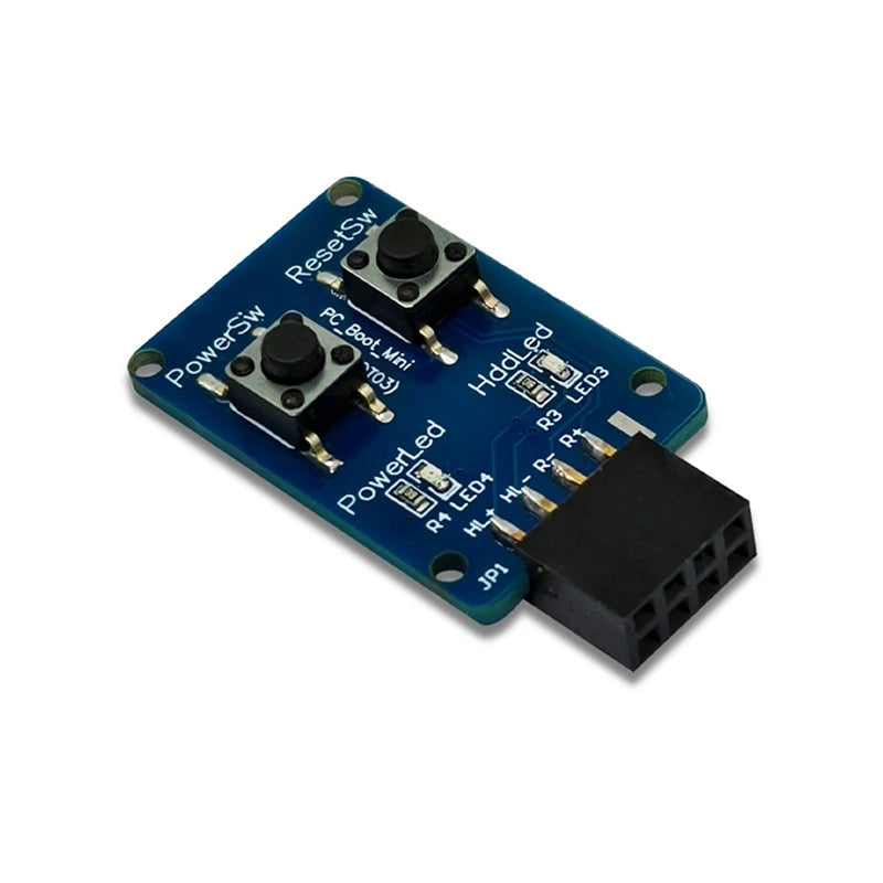 PC_Boot_Mini Motherboard Boot Test Board 9 Pin PC On/Off Button For PC Motherboard