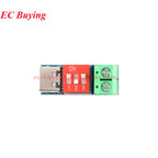 ZY12PDN Type-C USB-C PD2.0 PD3.0 to DC Fast Quick Charger Charging Trigger Polling Decoy Board Module 5V 9V 12V 15V 20V PDC004