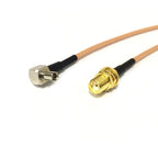 1PC Pigtail SMA Female Nut To TS9 Male Connector RF Coaxial Cable RG316 RG174 RG178 15CM