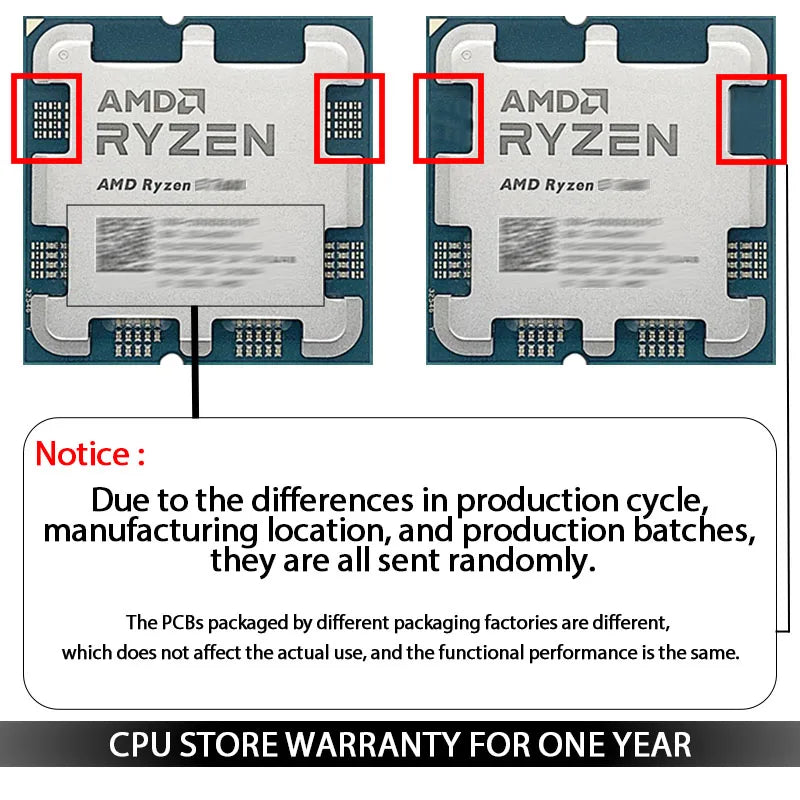AMD Ryzen 5 7500F Used R5 7500F 3.7GHz CPU processor 6-Core 12-Thread 5NM L3=32M 100-000000597 Socket AM5