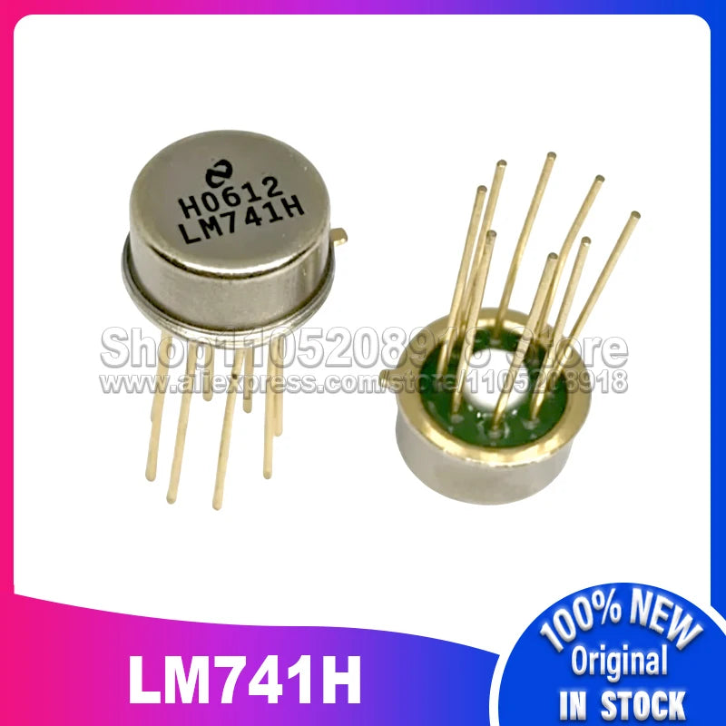 10~50PCS/LOT LM741H LM741 741H TO-99-8 100% New Spot stock