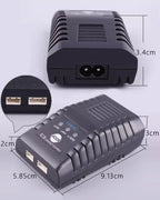 ToolkitRC C3 Balance Charger 2S 3S 25W LiPo LiHv RC Model Simple Universal Charger for FPV RC Model