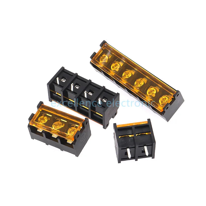 5/2PCS HB-9500 PCB Screw Terminal Block Connector 2P-10P 300V 30A Lid Barrier 9.5MM Pitch