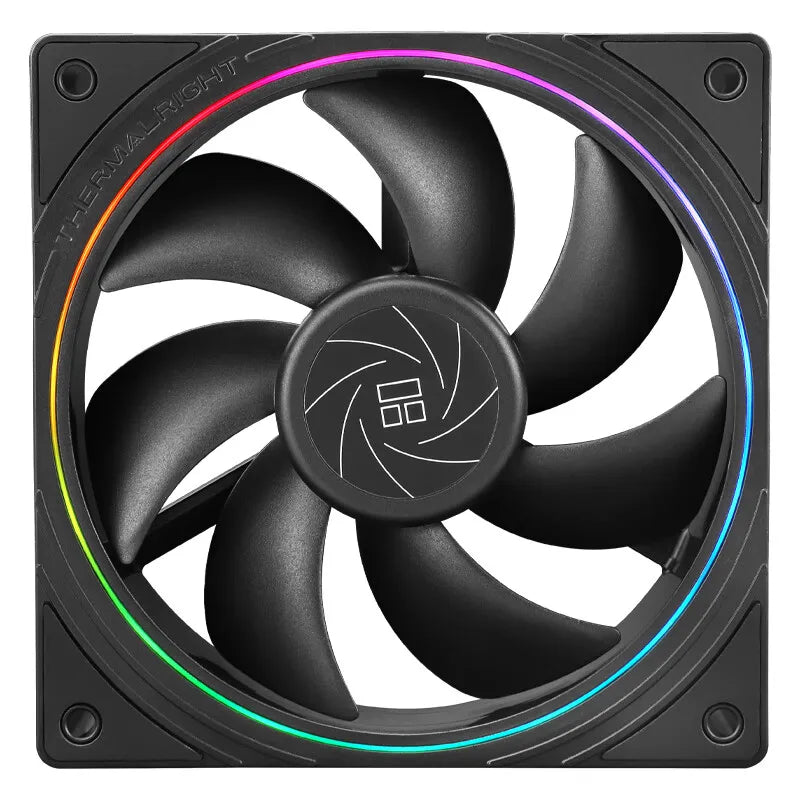 Thermalright TL-S12 120mm HALO Cooling Fan 5V 3PIN ARGB Fan pc gamer 360° exquisite light effect computer Case Fan ventilador