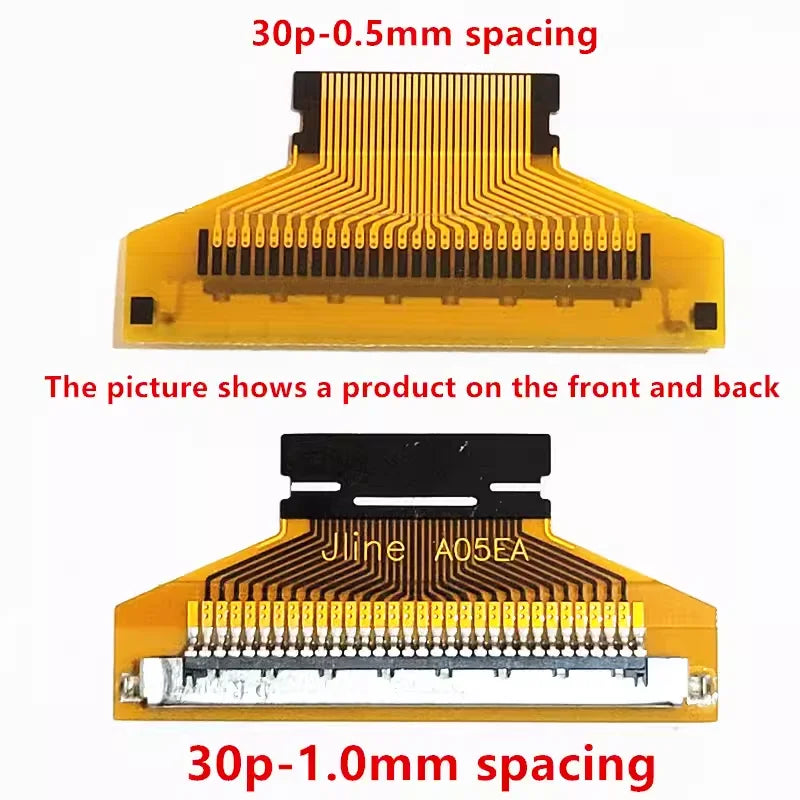 15PCS/LVDS Screen FIX30P to FPC 30P/51P1.0/0.5MM Flexible Flat Cable Interface Adapter EDP Adapter Board