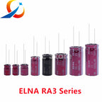 ELNA RA3 Series HiFi Audio Capacitor 16V 25V 50V 63V 10uF 22uF 47uF 100uF 220uF 470uF 1000uF 2200uF 3300uF 10000uF Original NEW