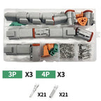 588pcs Deutsch Type Connector Kit Waterproof Wire DT Series Connector set DT06 04 2/3 / 4 pin 6/8/12 pin Sealed Plug