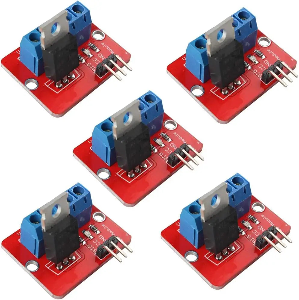 5/10/20PCS 0-24V Top Mosfet Button IRF520 MOS Driver Module for Arduino MCU ARM Raspberry Pi