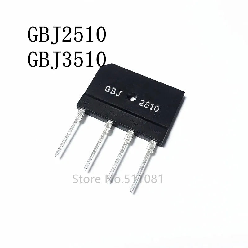 5PCS GBJ2510 GBJ3510 25A 35A 1000V   Bridge Rectifie