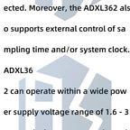 ADXL345 Alternative GY-346 Sensor Module - ADXL362/ADXL346 I2C/SPI Interface for Arduino Compatible