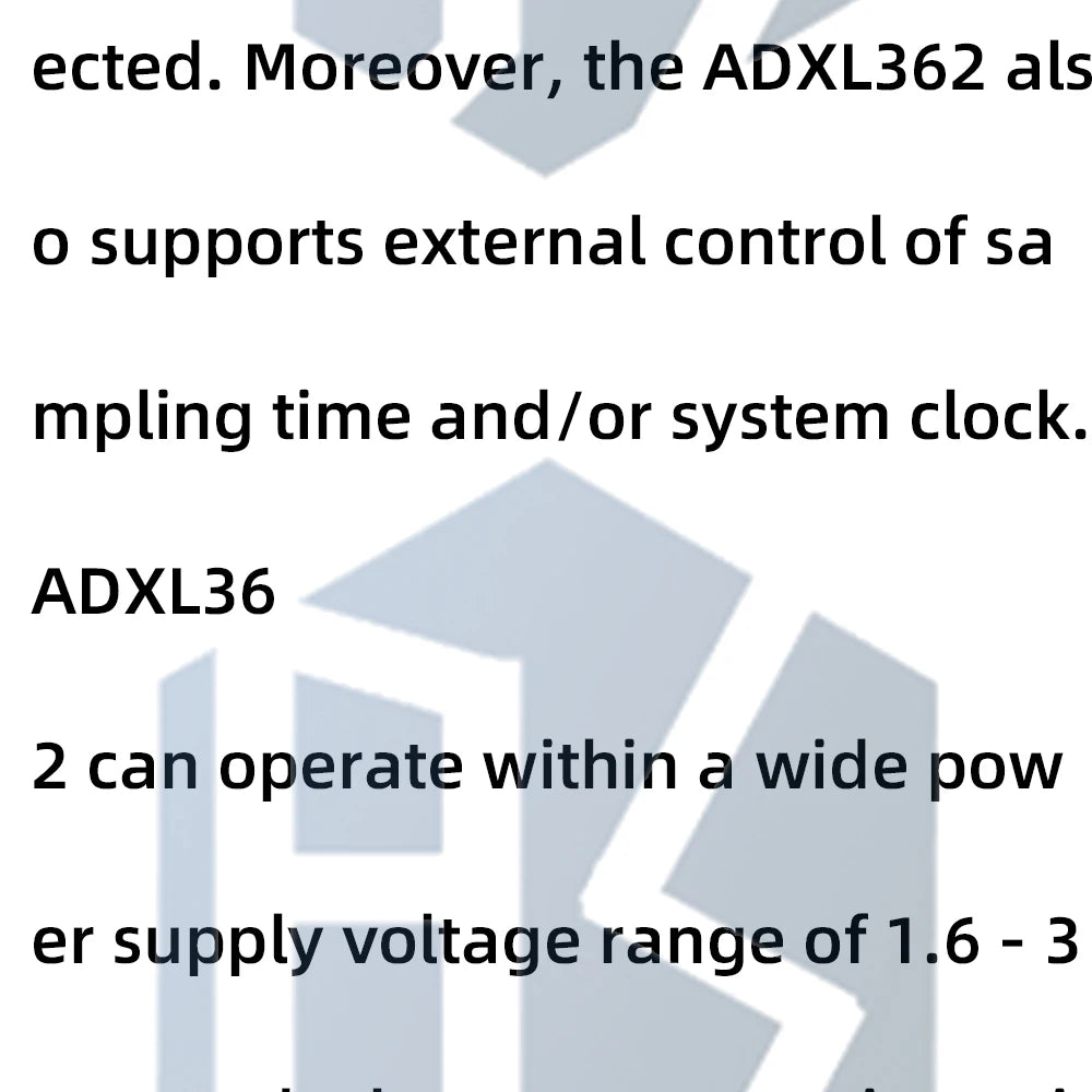 ADXL345 Alternative GY-346 Sensor Module - ADXL362/ADXL346 I2C/SPI Interface for Arduino Compatible