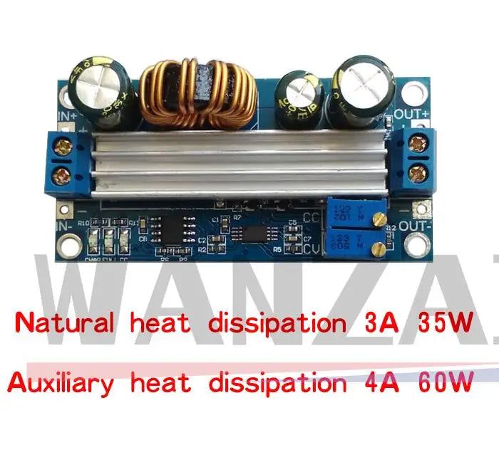 CC CV Adjustable 3A 35W DC 5 -30V to DC 0.5 -30V Step Up Down Buck Boost Converter Power Supply Module Voltage Regulator XY-SJVA