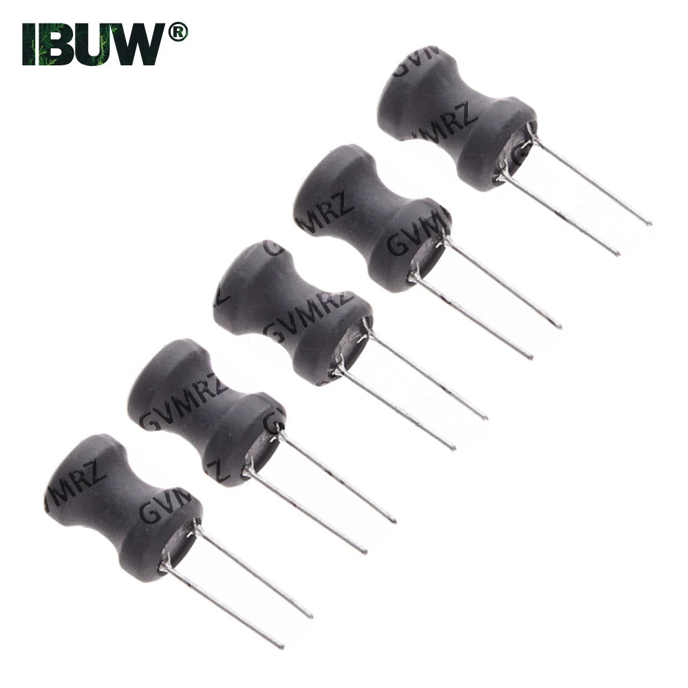 10PCS 0912 9*12mm 1MH 2.2MH 3.3MH 4.7MH I-shape Power Inductor Inductance Copper Coil 100uh 470UH 330UH