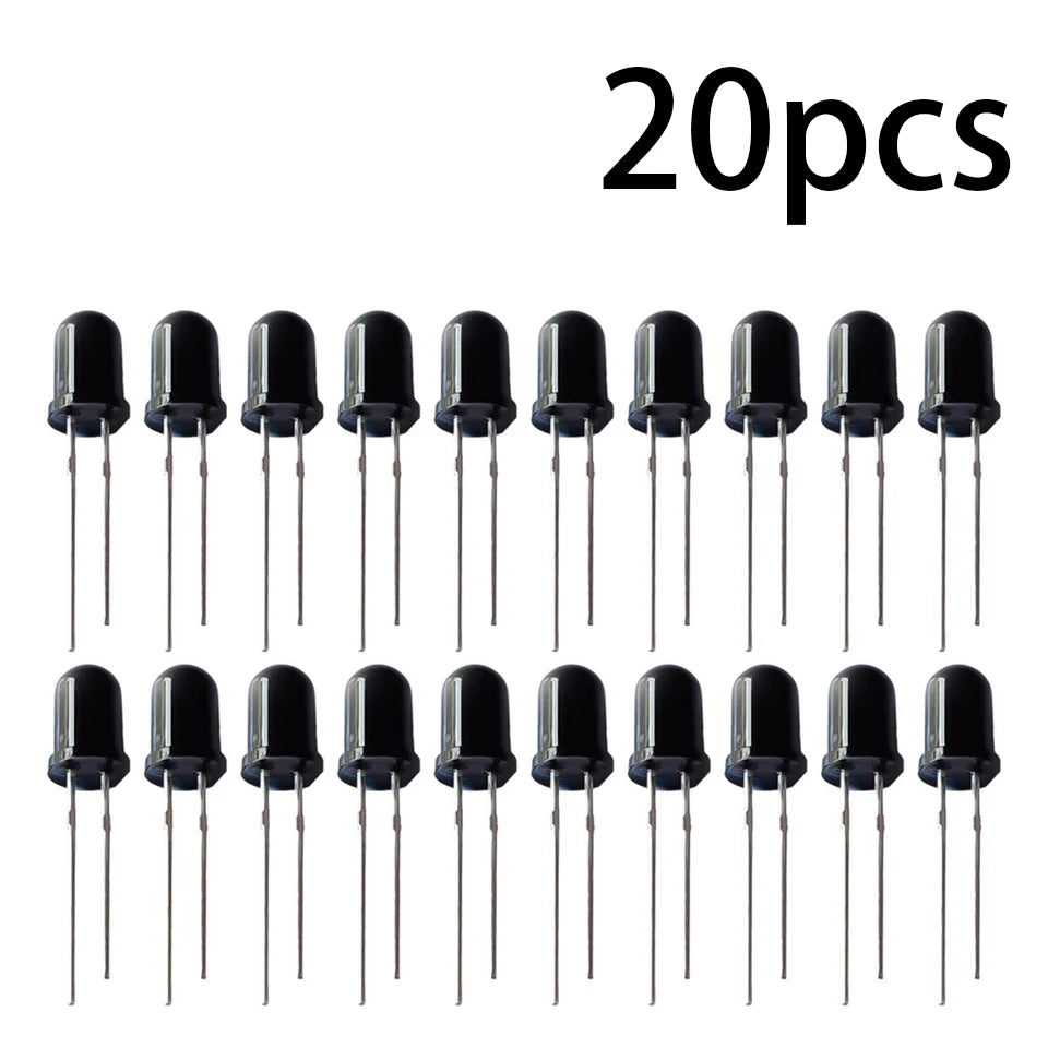 10-1000PCS/Pairs 5MM 940nm LEDs Infrared Emitter And IR Receiver Diode Diodes