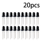 10-1000PCS/Pairs 5MM 940nm LEDs Infrared Emitter And IR Receiver Diode Diodes