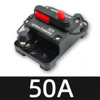 20A to 300A 12V-48V Circuit Breaker Power Protect Fuse Trolling with Manual Reset Waterproof Car Boat Manual 30A 80A 100A 300A