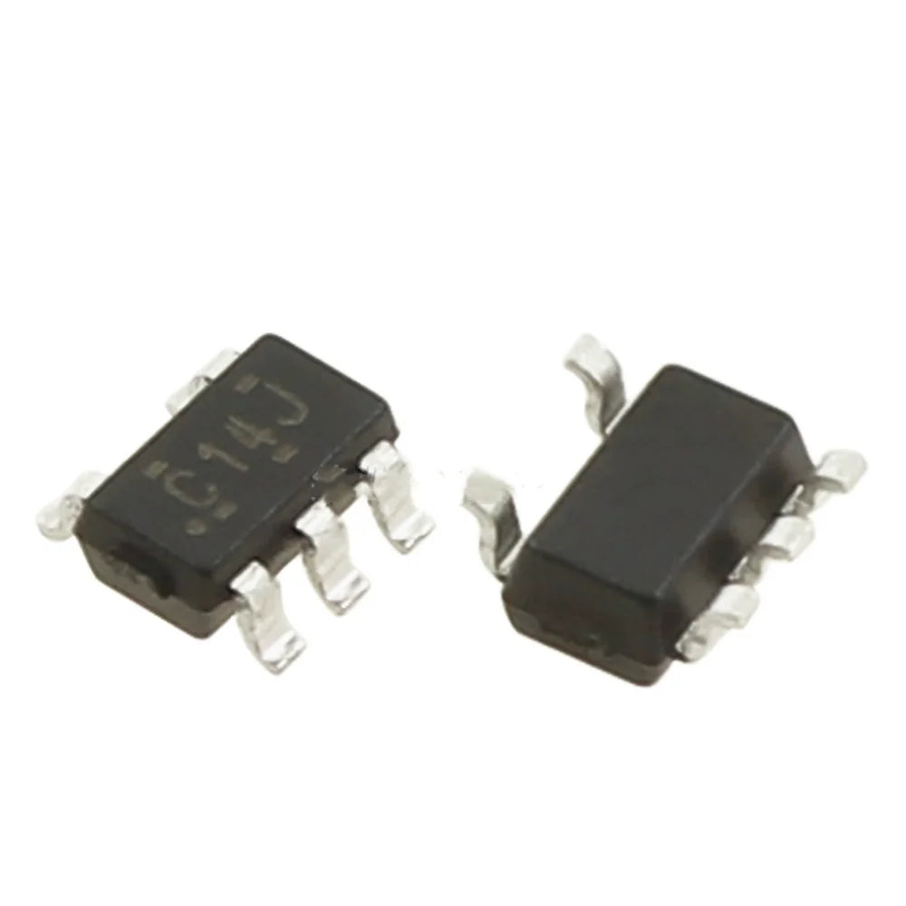10PCS SN74LVC1G14DBVR Code: C14* SMD SOT23-5 Single Schmitt Trigger Gate and Inverter