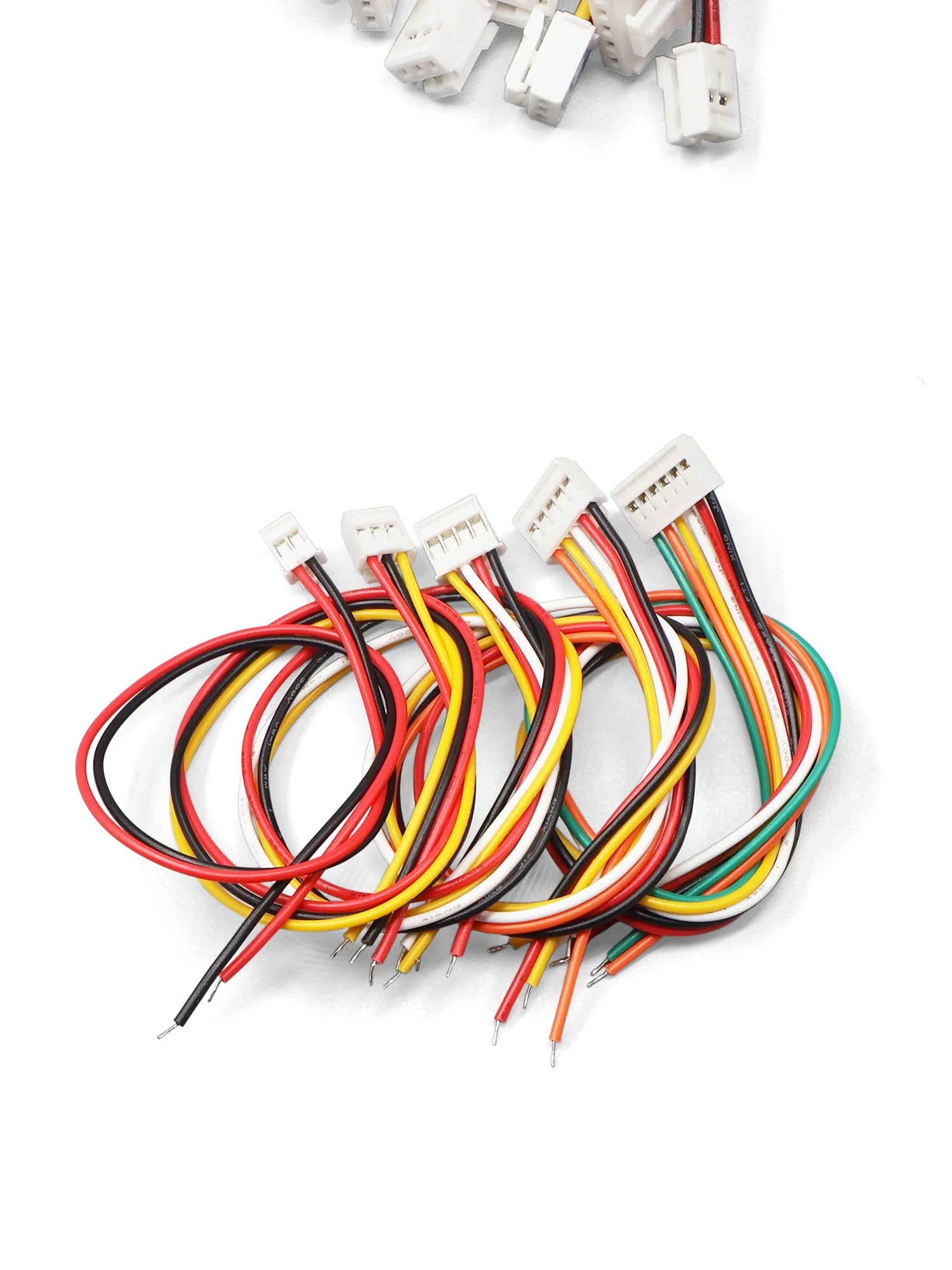 10PCS JST HY2.0mm Wire Cable Connector 2/3/4/5/6Pin 2.0MM Pitch Plug 10CM/20cm/30CM Wire Length 26AWG