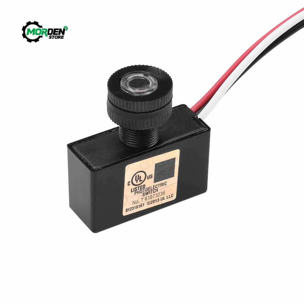 NK-101A AC105V-130V Light Control Switch Photocell Dusk to Dawn Button Photo Control Eye Switch Controller Power Supply