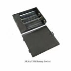 2X 3X 4X 6X 8X AA USB Battery Case With Power Switch With USB Socket AA Battery Box for 5V LED Strip Lights Mini Power Supply