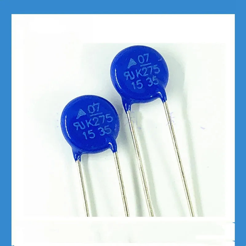 20pcs Varistors S05K/07K/10K/14K/20K Series (250V / 275V / 300VAC), MOV S05K275 S05K300 S07K275 S07K300 S10K275 S10K300 S14K275