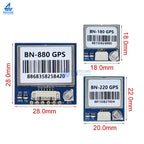 1PCS BN220 BN180 BN880 GPS-GPRS Module DC 3.0V-5.0V TTL Level Dual Antenna Module Built-in Flash BN-220 BN-880