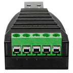 UOTEK USB to RS-485 RS-422 Converter RS 485 422 USB-A RS485 RS422 Serial Adapter Connector Full Half Duplex Anti Surge UT-885