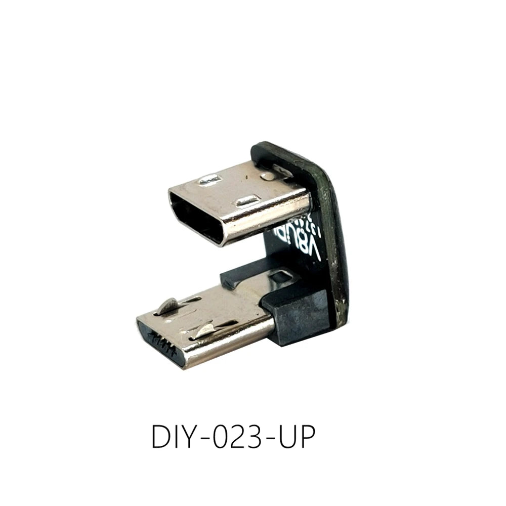 90 Degree USB Left Right Up Angled Micro 5pin Female to Micro USB Male Data Adapter to Mini USB Plug Plug Micro USB