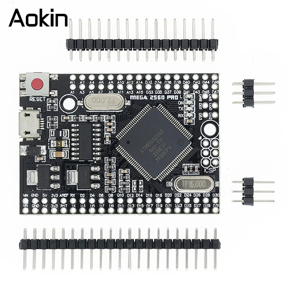 MEGA2560 MEGA 2560 R3 (ATmega2560-16AU CH340G) Pro mini MEGA2560 AVR USB board Development board MEGA2560 with Cable for arduino