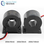 0.1class High Precision Current Transformer 200A 100mA 2000/1 QNCT25L Micro Current Transformer CT Factory