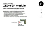 High‑Precision RTK Positioning Module ZED‑F9P F9K‑01B 02B 04B for Centimeter‑Level Location Industrial