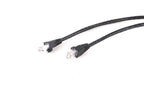 1PC RJ45 8p8c Waterproof Connector, RJ45 male to female, 15cm cable,Panel Mount type,zinc alloy body+PA6 plastic+copper contact