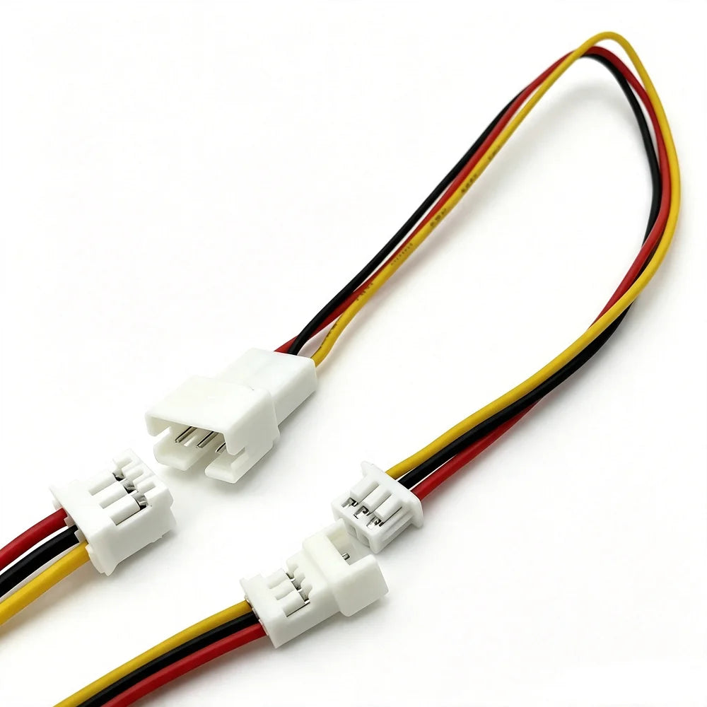 10pcs Mx1.25 Male to Ph2.0 Female Terminal Wire Adapter Cable SH 1.25 Male  To 2.0mm Female Convert Extension Cable 2p 3p 4p